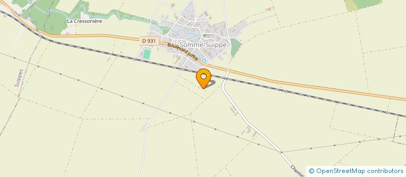 localisation de l'entreprise IMMO STATION  SOMME-SUIPPE