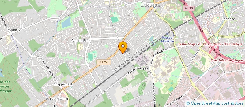 localisation de l'entreprise IMMO STELLA GILL à PESSAC