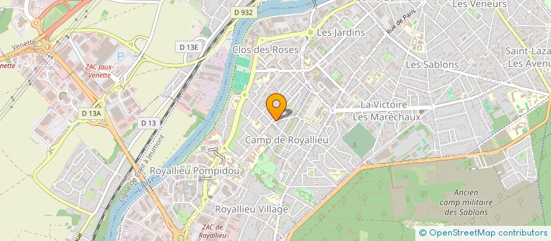 localisation de l'entreprise IMMO STORIES à COMPIEGNE