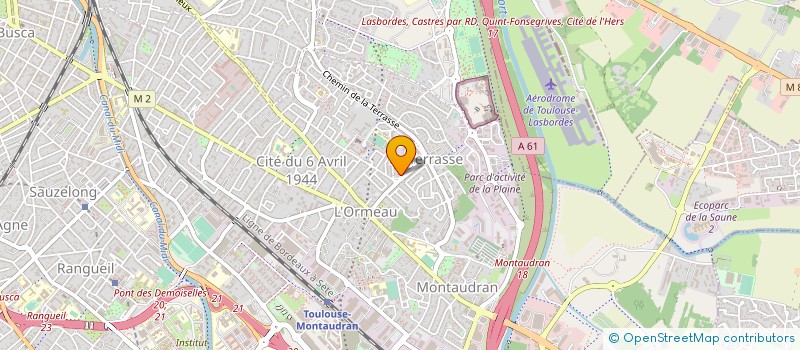 localisation de l'entreprise IMMO SUD à TOULOUSE