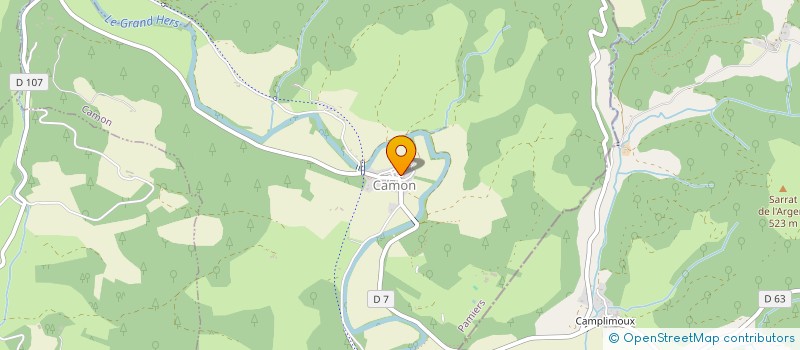 localisation de l'entreprise IMMO SUD CALVET à MIREPOIX