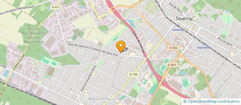 localisation de l'entreprise IMMO SYNCK  TAVERNY