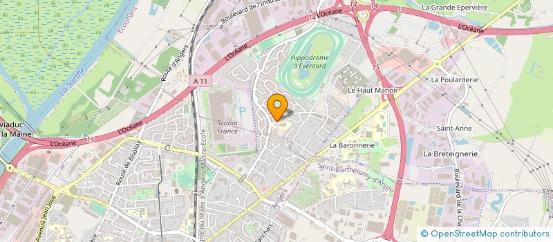 localisation de l'entreprise IMMO SYR  ECOUFLANT