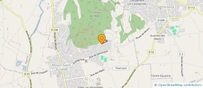 localisation de l'entreprise IMMO-T  MOURS-SAINT-EUSEBE