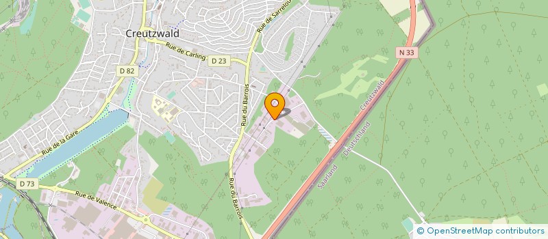 localisation de l'entreprise IMMO TC  CREUTZWALD