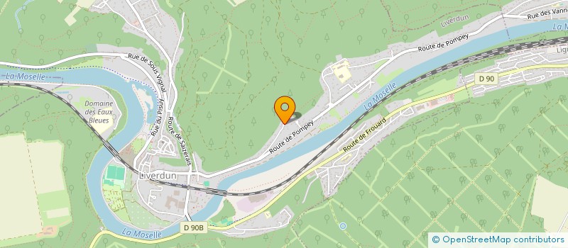 localisation de l'entreprise IMMO TECH  LIVERDUN