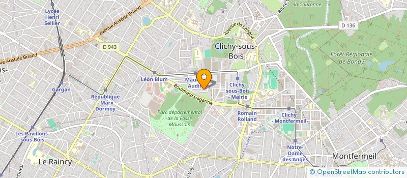 localisation de l'entreprise IMMO TEK à CLICHY-SOUS-BOIS