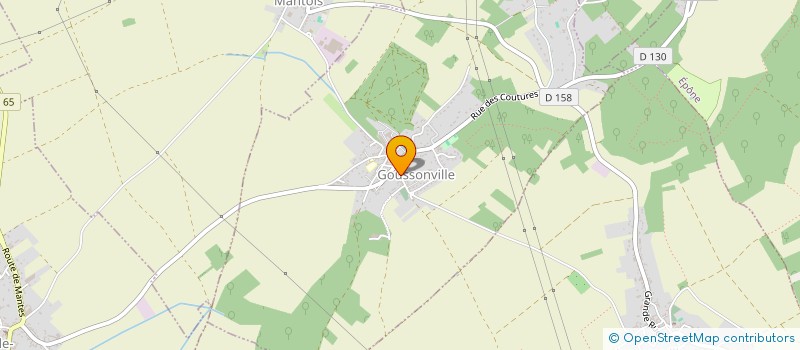 localisation de l'entreprise IMMO-TEP  GOUSSONVILLE