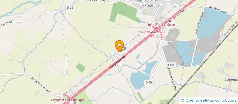 localisation de l'entreprise IMMO THEP  SAINT-ELIX-LE-CHATEAU