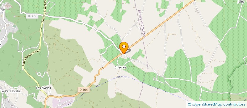 localisation de l'entreprise IMMO THIBON  BANNE