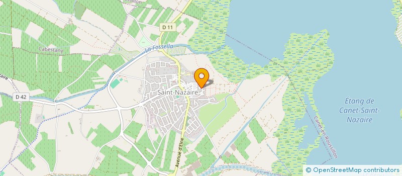 localisation de l'entreprise IMMO THUILLIER-MATEU SCI  SAINT-NAZAIRE