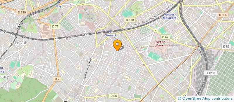 localisation de l'entreprise IMMO TMT  CLAMART