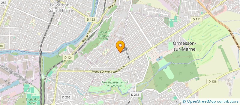 localisation de l'entreprise IMMO'TOM  ORMESSON-SUR-MARNE