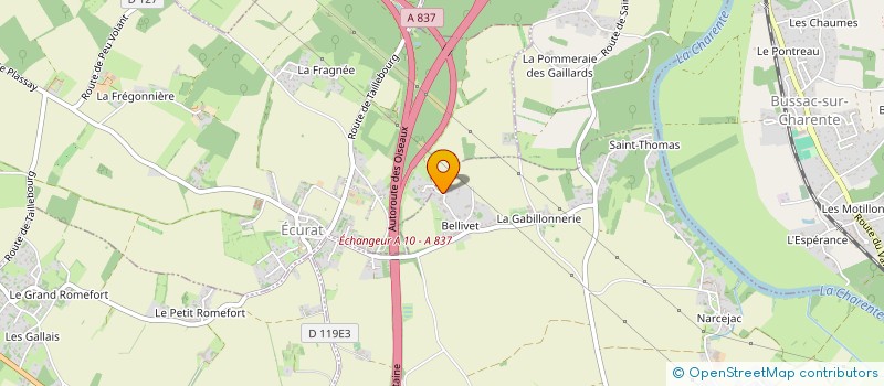 localisation de l'entreprise IMMO TOMARISSE  SAINTES