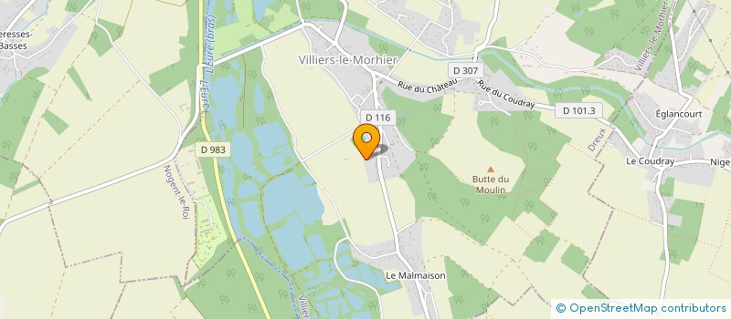 localisation de l'entreprise IMMO TOMI à VILLIERS-LE-MORHIER