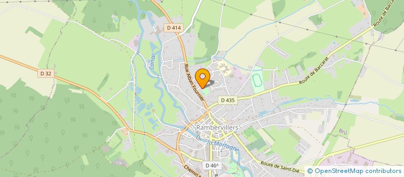 localisation de l'entreprise IMMO TONON  RAMBERVILLERS