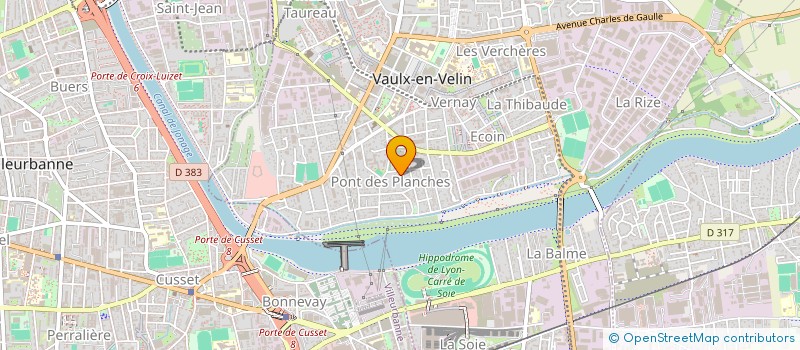 localisation de l'entreprise IMMO TOPI  VAULX-EN-VELIN