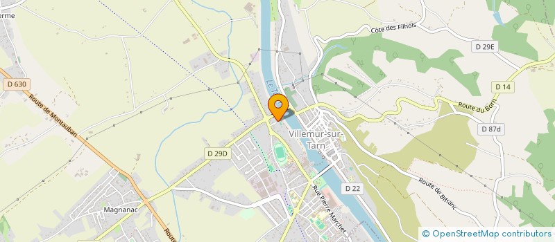 localisation de l'entreprise IMMO TORRALBA  VILLEMUR-SUR-TARN