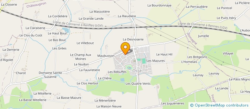 localisation de l'entreprise IMMO TPSR  CHATEAUGIRON