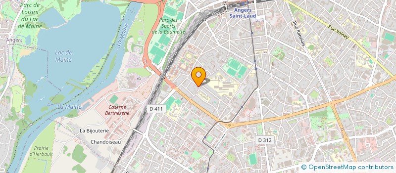 localisation de l'entreprise IMMO TRADING à ANGERS