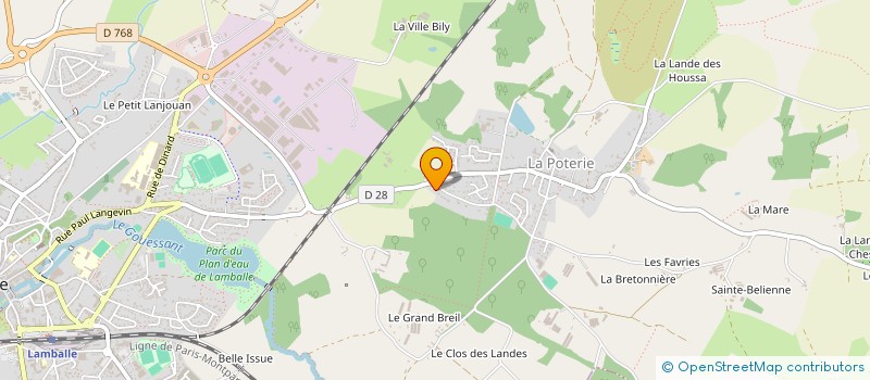 localisation de l'entreprise IMMO TRADING à LAMBALLE-ARMOR