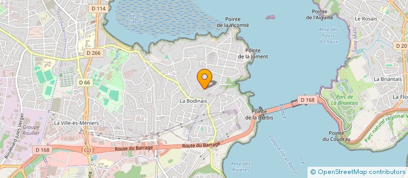 localisation de l'entreprise IMMO TRANS AFFAIRES  LA RICHARDAIS