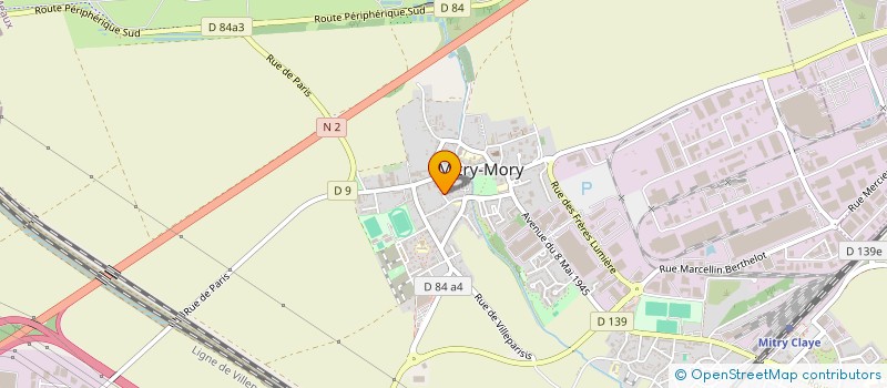 localisation de l'entreprise IMMO TRANSAC à MITRY-MORY
