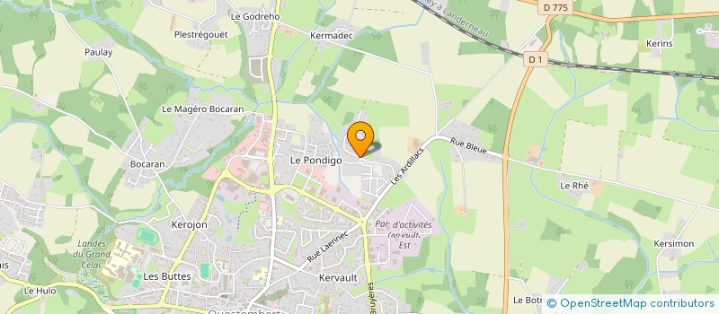 localisation de l'entreprise IMMO TRELO  QUESTEMBERT