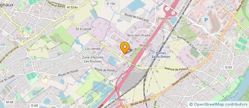 localisation de l'entreprise IMMO TRUCK  PORTET-SUR-GARONNE