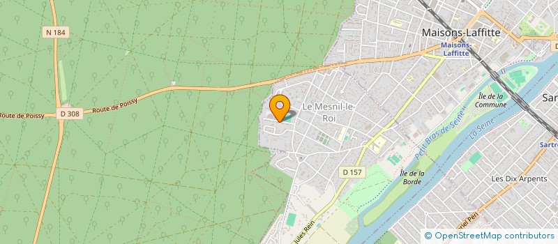 localisation de l'entreprise IMMO TWIST  SAINT-GERMAIN-EN-LAYE