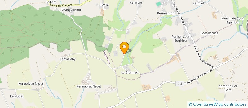 localisation de l'entreprise IMMO TY GOU  QUEMENEVEN