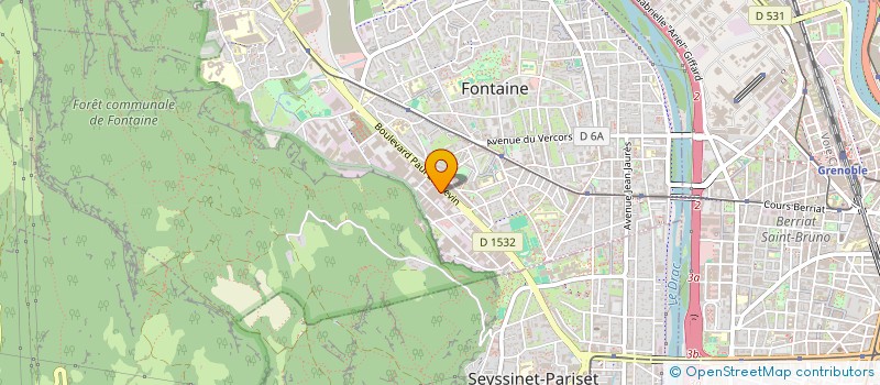localisation de l'entreprise IMMO UNIVERSAL RIDE  FONTAINE
