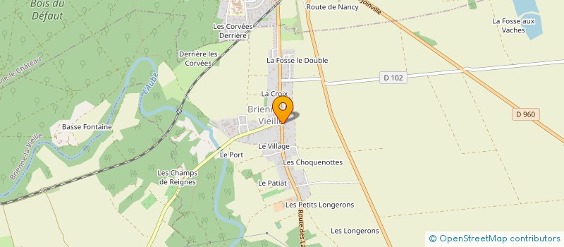 localisation de l'entreprise IMMO'V  BRIENNE-LA-VIEILLE