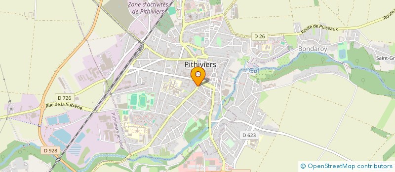 localisation de l'entreprise IMMO VASTES à PITHIVIERS