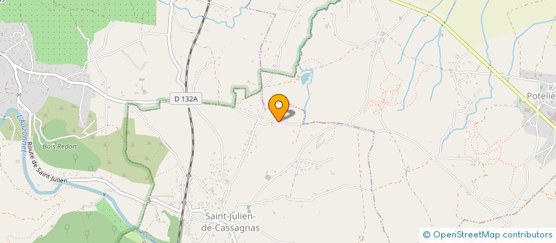 localisation de l'entreprise IMMO VDB  SAINT-JULIEN-DE-CASSAGNAS