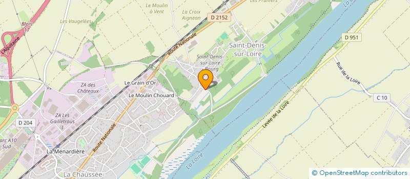 localisation de l'entreprise IMMO VDLG  BLOIS