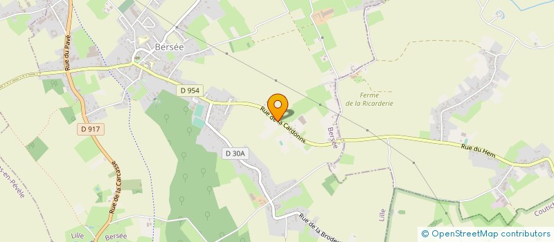 localisation de l'entreprise IMMO VELDERS  BERSEE