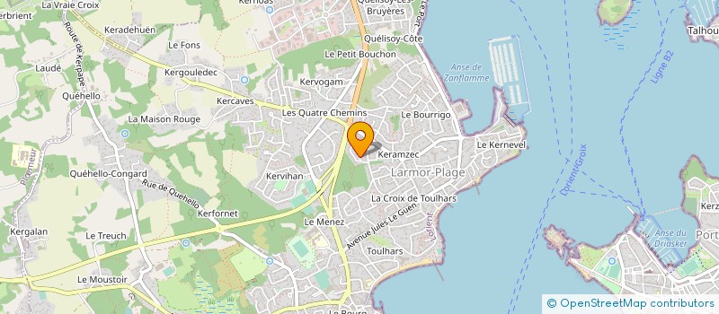 localisation de l'entreprise IMMO VENUSIA SARL à LARMOR-PLAGE