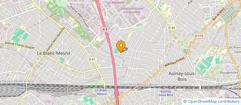 localisation de l'entreprise IMMO VERDURABLE à AULNAY-SOUS-BOIS