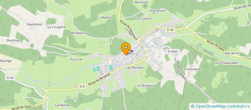 localisation de l'entreprise IMMO VERN  VERGT