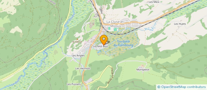 localisation de l'entreprise IMMO VEZELY à LA CLUSE-ET-MIJOUX