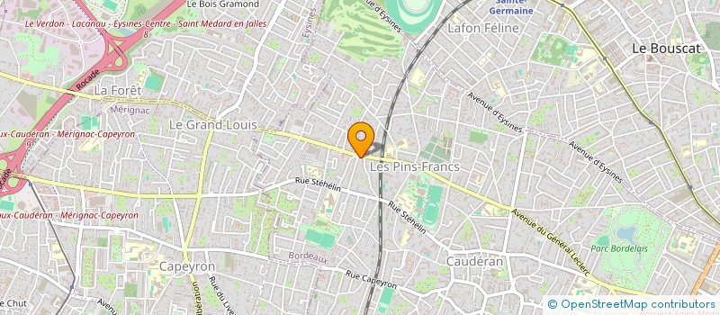 localisation de l'entreprise IMMO VIE KAPITAL à BORDEAUX