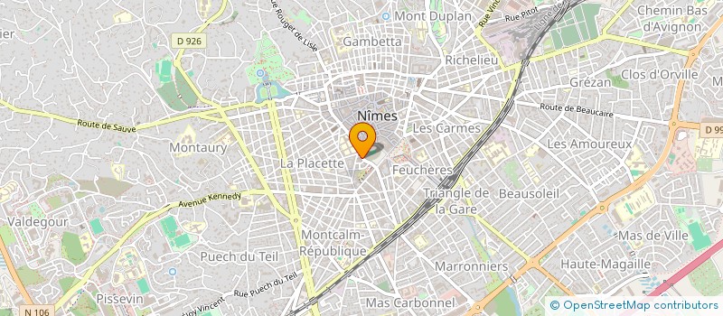 localisation de l'entreprise IMMO VIOLA  NIMES