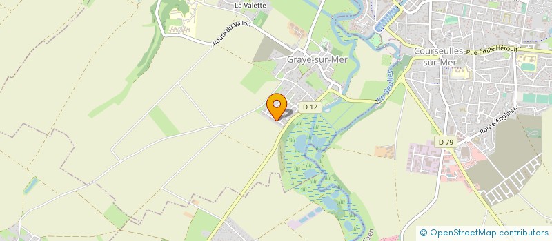 localisation de l'entreprise IMMO VIRGINIE 14  GRAYE-SUR-MER