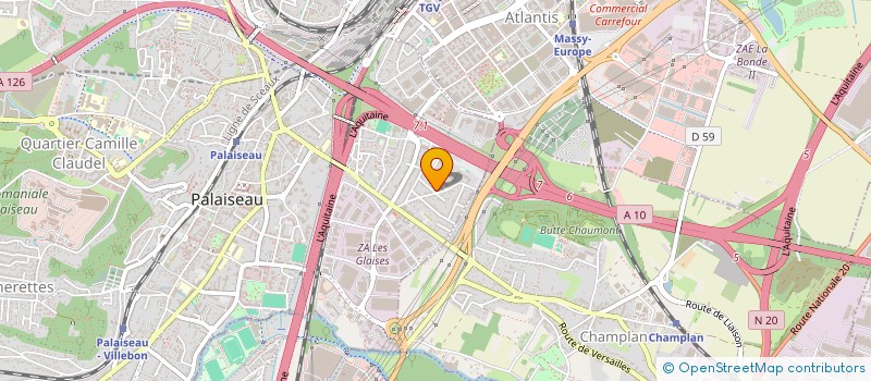 localisation de l'entreprise IMMO VRAM à PALAISEAU