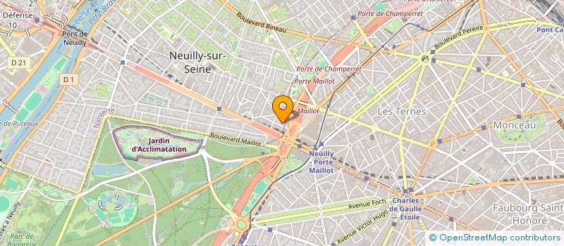 localisation de l'entreprise IMMO WEB CONSEIL à NEUILLY-SUR-SEINE