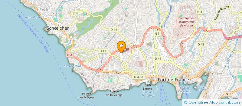 localisation de l'entreprise IMMO XB 1 à FORT-DE-FRANCE