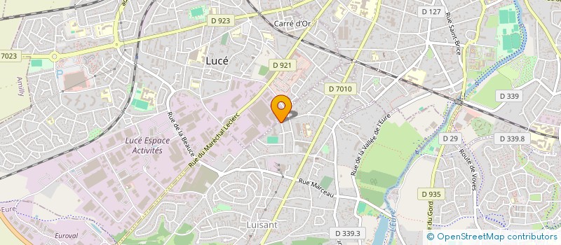 localisation de l'entreprise IMMO XUSK à LUISANT