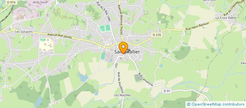 localisation de l'entreprise IMMO YAPANI  SAINT-VALLIER