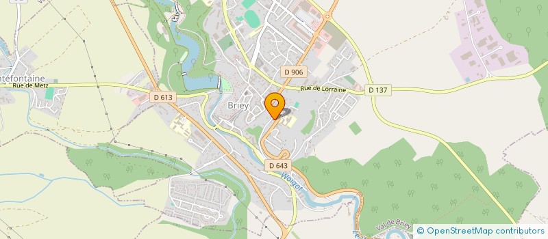 localisation de l'entreprise IMMO YELLO  VAL DE BRIEY